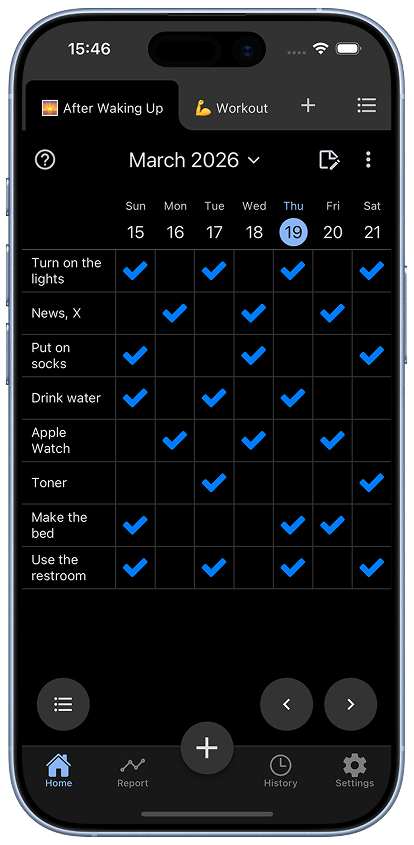 Easy on the eyes, Dark Mode.