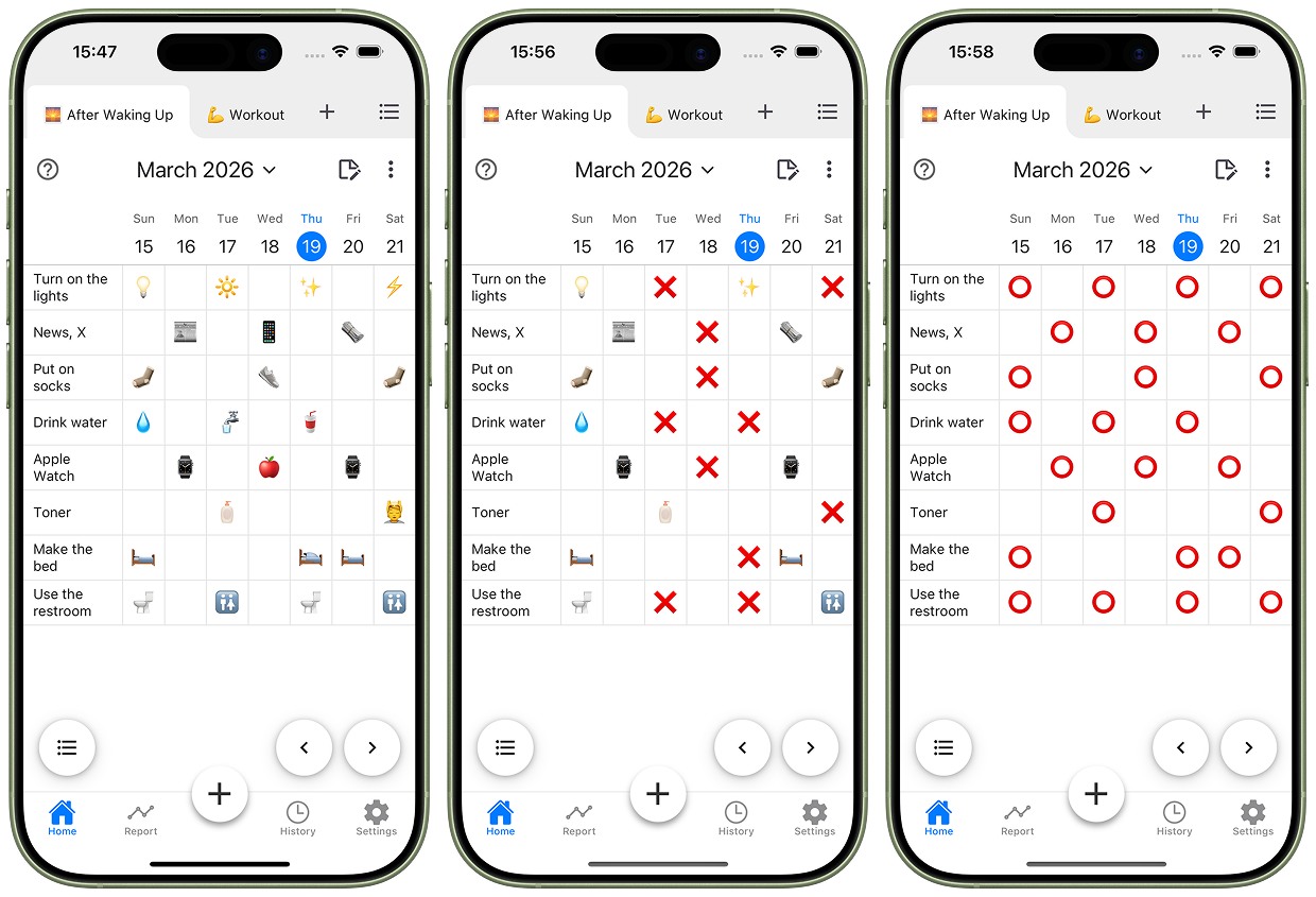 Over 1000 emojis available.